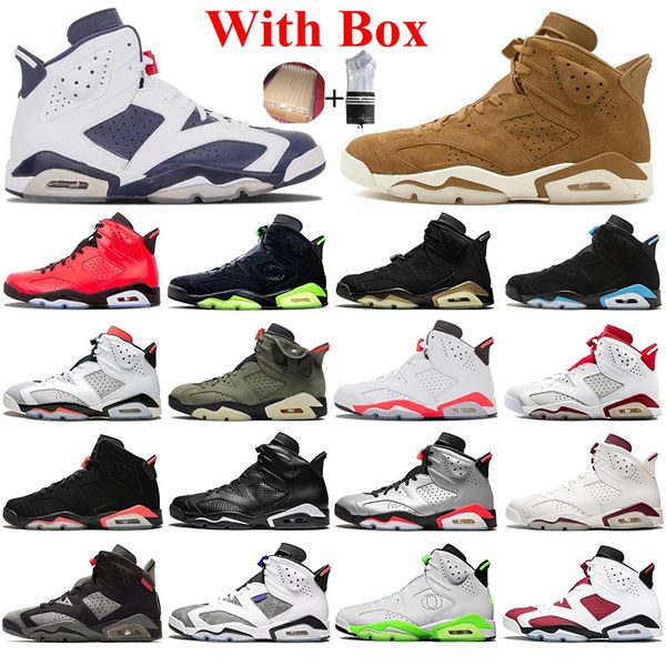 

with box jumpman 6 6s basketball shoes men high og black infrared olympic alternate dmp tinker mens trainers runners sport sneakers 40-45