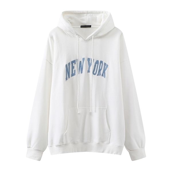 

oversize girls casual cotton hoodies autumn-winter fashion ladies streetwear loose hoodie casual female chic pullovers 201217, Black
