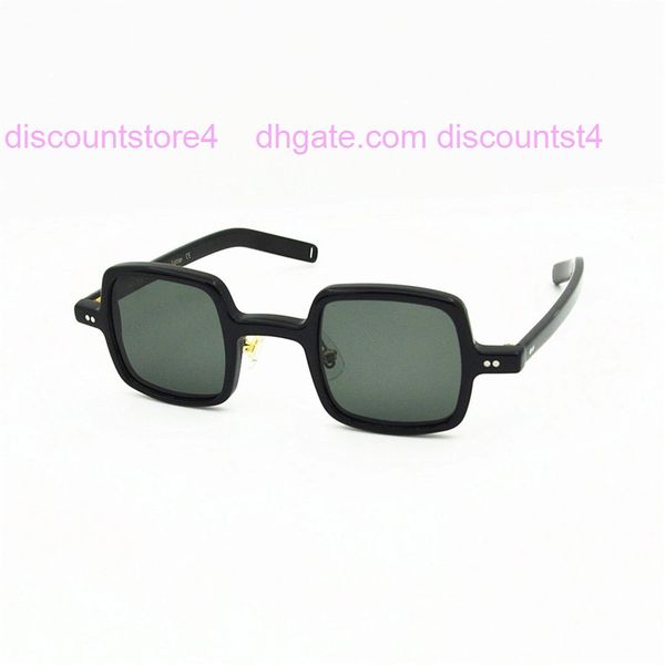 

james tart 208s sunglasses round for fashion pawpaw plate metal combination trend avant-garde style uv400 lens sunglasses, White;black