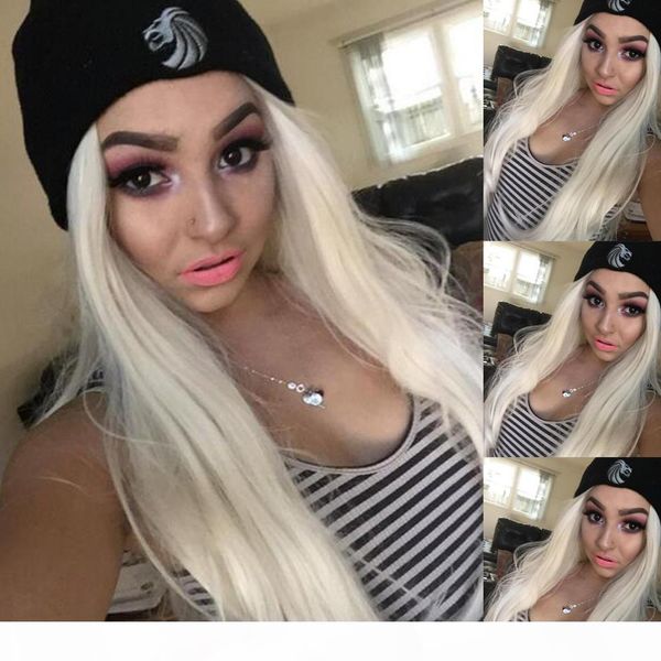 

10a lace front blonde human hair wigs virgin brazilian blonde full lace human hair wigs 613 glueless full lace wig, Black