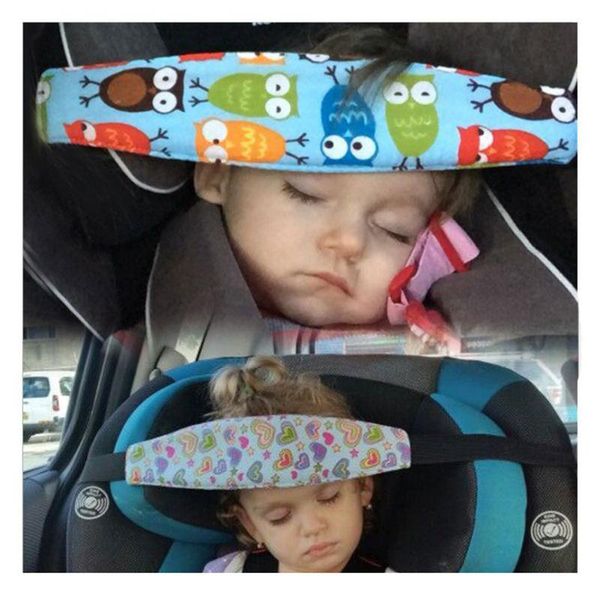 

baby pillows safety car seat sleep nap head band children head protection headrest sleeping support holder belt resting chair