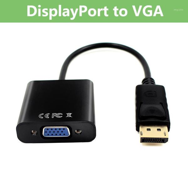 

dp to vga adapter converter displayport to vga cable male female converter for pc computer laphdtv monitor projector1