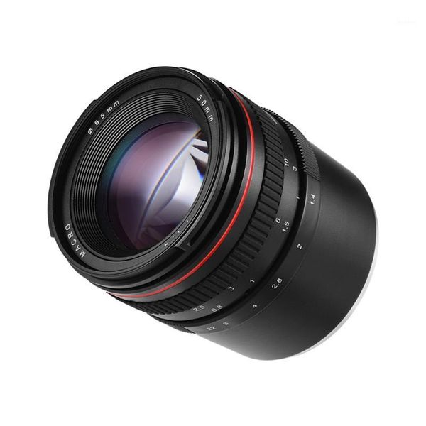 

50mm f/1.4 focus camera lens large aperture portrait manual low dispersion for sony e mount a7 a7m2 a7m3 nex 3 5n 5r 5t cameras1