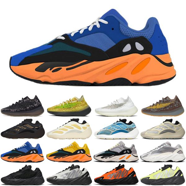 

700 v3 380 men women shoes Lmnte Sun Hylte Onyx Bright Blue Clay Brown Static Mauve Inertia mens trainers sports size 36-45, #33 utility black