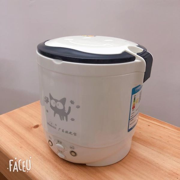 

1l rice cooker used in house 220v or car 12v to 24v enough for two persons with english instructions