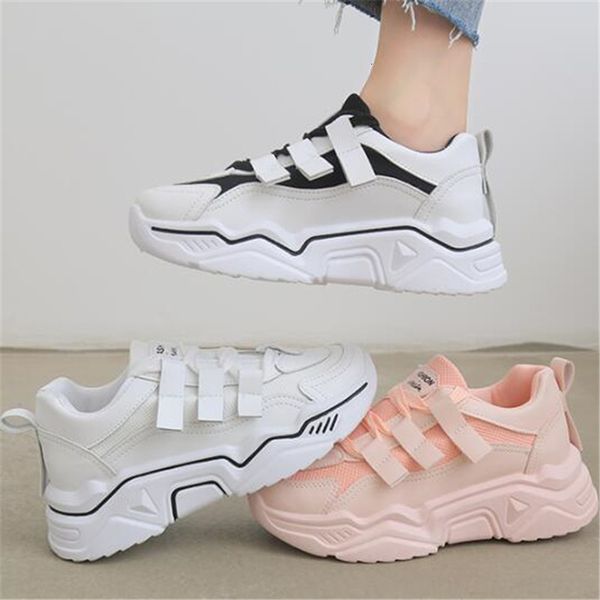 

new summer 2021 fall women lace up mesh chunky woman comfort shoe ladies shoes vecx, Black