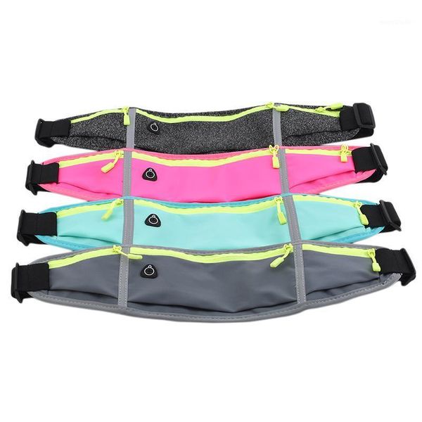 

women's running waist bag sports portable fitness ladies fashion water repellent mobile phone bag1