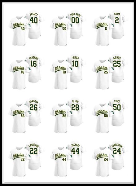 

oakland легкая атлетика men women молодежный 26 matt chapman 3 khris дэвис уайт аутентичные 2020 главная бейсбол джерси, Black