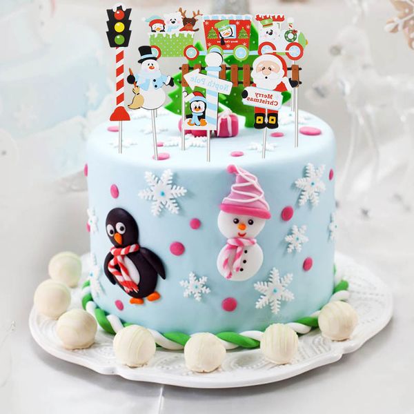 

decoration decorations santa claus christmas tree pattern cup newflag cake er