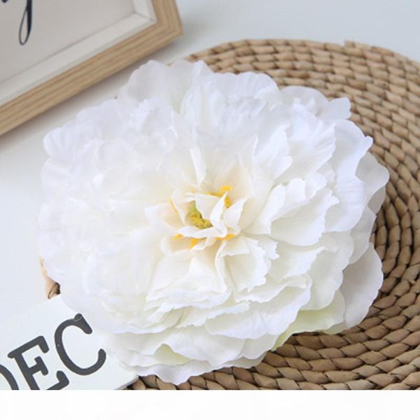 

20 100 wholesale artificial flowers large peony 16cm flower heads for wedding backdrop flower wall background home decor diy
