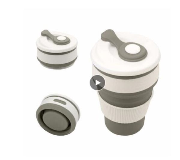 

coffee mugs travel collapsible silicone cup folding water cups bpa food grade drinking ware mug tea coffee cups