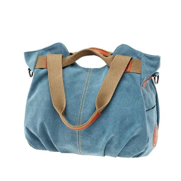 

woman canvas vintage handbag shoulder bag lady tote messenger satchel