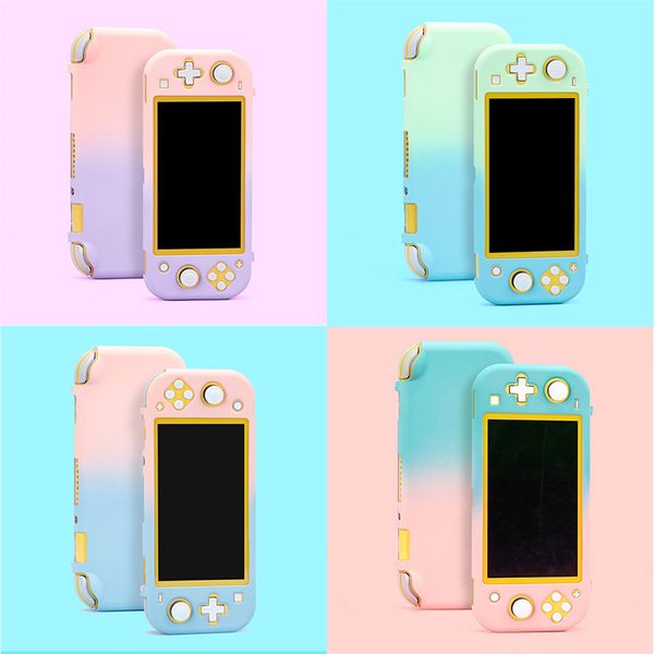 Caso di protezione della rana di dati per Nintendo Switch Lite Console Discussioni HARD Shell Skin Feel Mix Cover Colourful Back Cover DHL Veloce