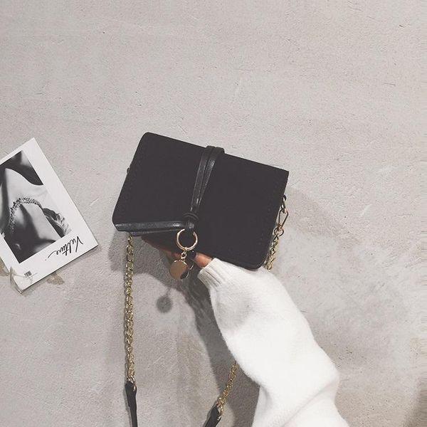 

yuhua, 2020 new fashion woman handbags, vintage messenger bag, simple chain shoulder bag, trend korean version women bag