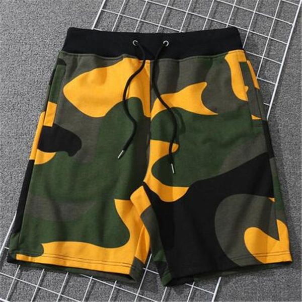 

printed camouflage shorts men gyms fitness bodybuilding casual short homme summer new men shorts beach fashion pantaloncini uomo, White;black