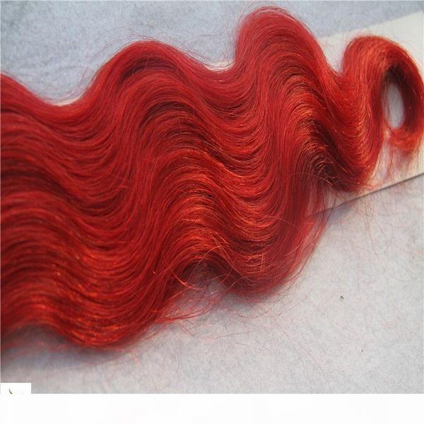 

pure color skin weft body wave hair non-remy 100% tape in human hair extensions 10-30 inchs double side tape, Black