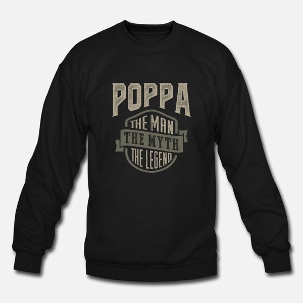 

poppa the legend t shirt customized retro casual tracksuit hoodie sweatshirt