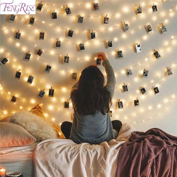 

2m 5m 10m p clip led string light battery operated garland ornament christmas decor for home 2020 noel navidad new year 2021 qylawt