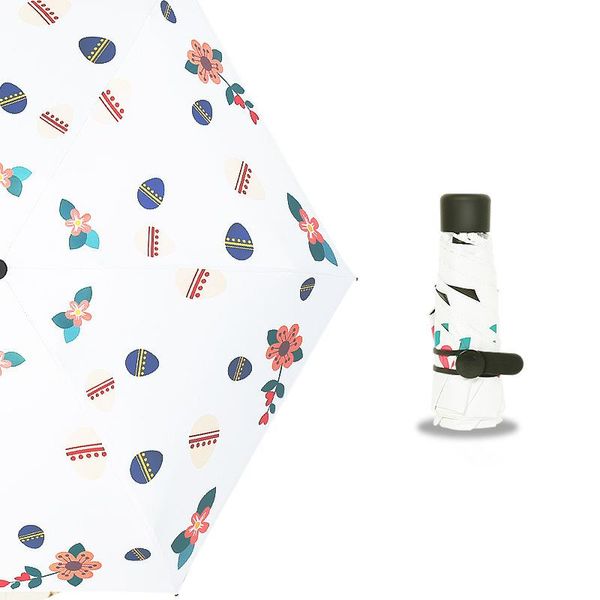 

fashion new five folding umbrella black coating women men mini parasol girls waterproof portable travel sun umbrellas bbyobc bdetoys