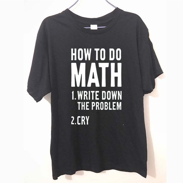 

how to do math funny printed mens short sleeve cotton more size and colors hoodie designers t shirts sweatshirt