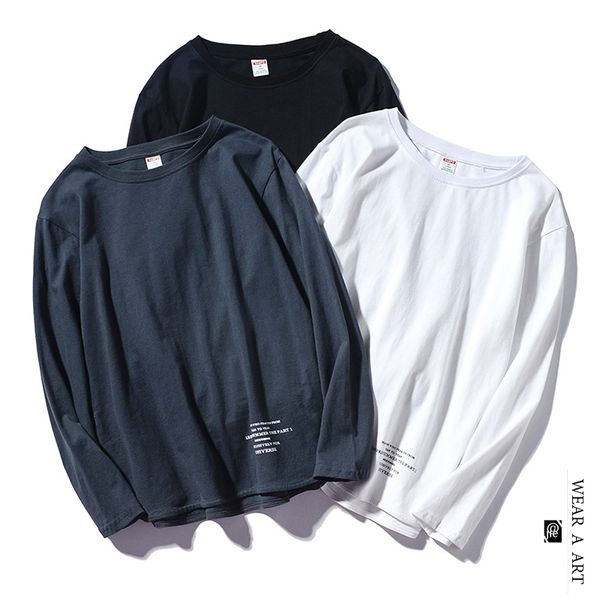 

mens fashion hoodies men women hip hop sweatshirt mens stylist letter printing long sleeve t shirt casual trend white sale, Black