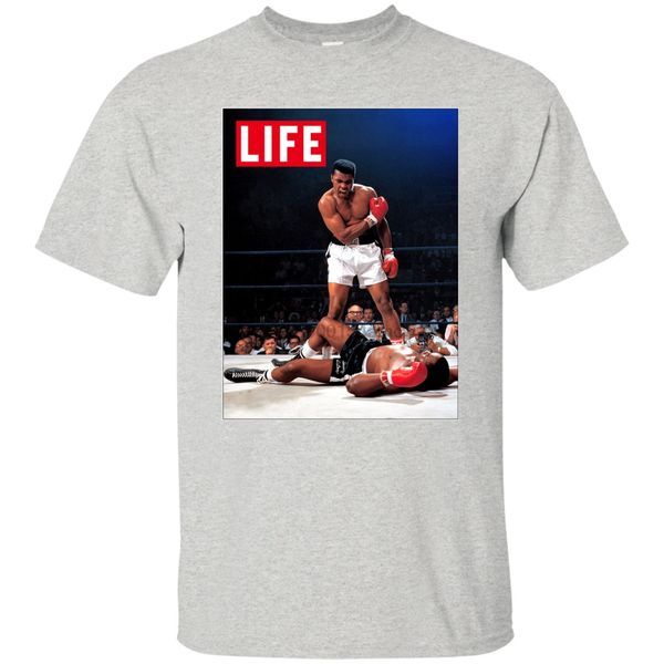 

muhammad ali retro life sonny liston cassius clay boxing fight t-shirt sport hooded sweatshirt hoodie