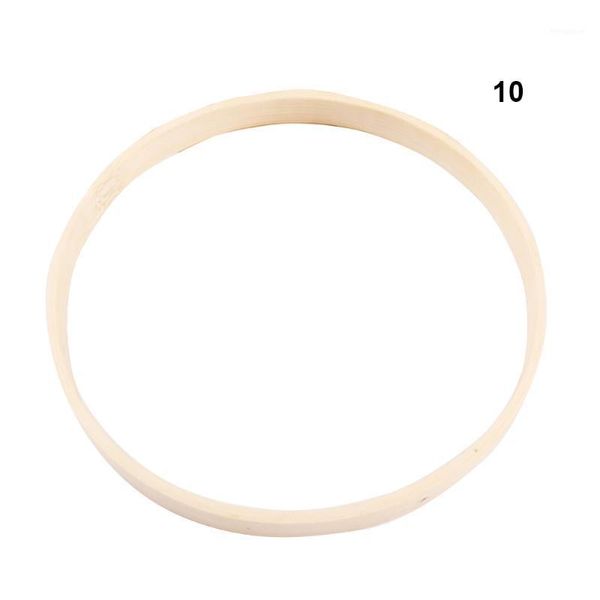 

10pcs tools wedding hoop craft bamboo ring decoration anti corrosion home round eco friendly diy art inner1, Black