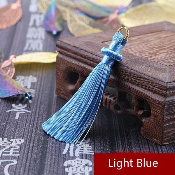 

mibrow 5pcs lot 8cm long multicolor cotton silk tassel cords for earrings charm pendant satin tassel jewelry making findings h jllvux