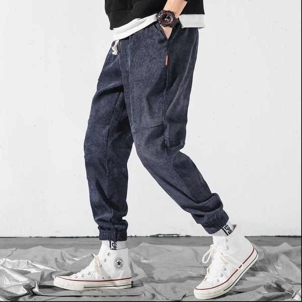 

extreme cold mens wear leisure time pants 2021 easy solid color upon haren sports pants you, Black