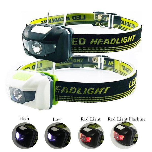 

4 modes mini headlamp bright head light frontal lamps waterproof torch head lamp lanterna for camping fishing hunting