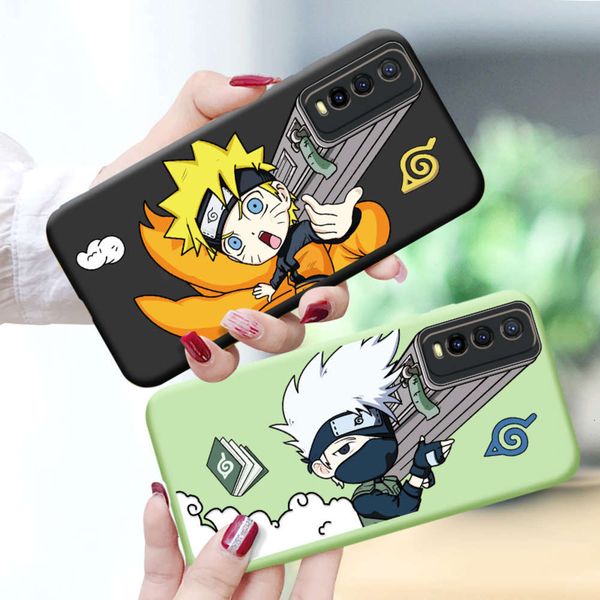 

bgrfvivoy70s mobile phone case creative naruto cannon male y70s silicone japane and korean anime female net red protective coverswza