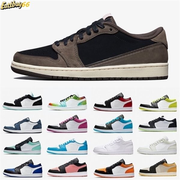 

cactus jack triple white 1 low mens emerald gold grey black cyber toe basketball shoes 1s men women trainers sports sneakers 5.5-11