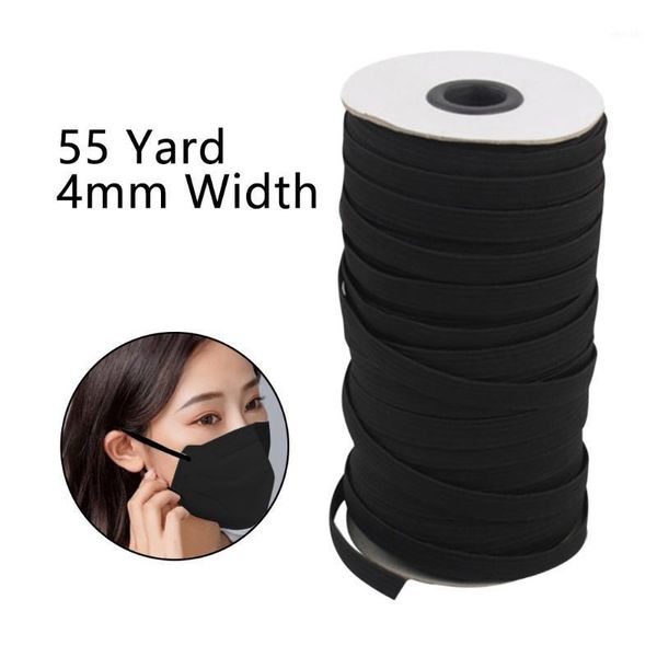 

cycling caps & masks elastic bands for face dustproof width cord crafts rope accessories sports washable hiking scarves1, Black