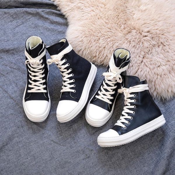 

swyivy 44 chaussure femme women sneakers zipper canvas casual shoes woman spring fashion women black sneakers ladies shoe y200801