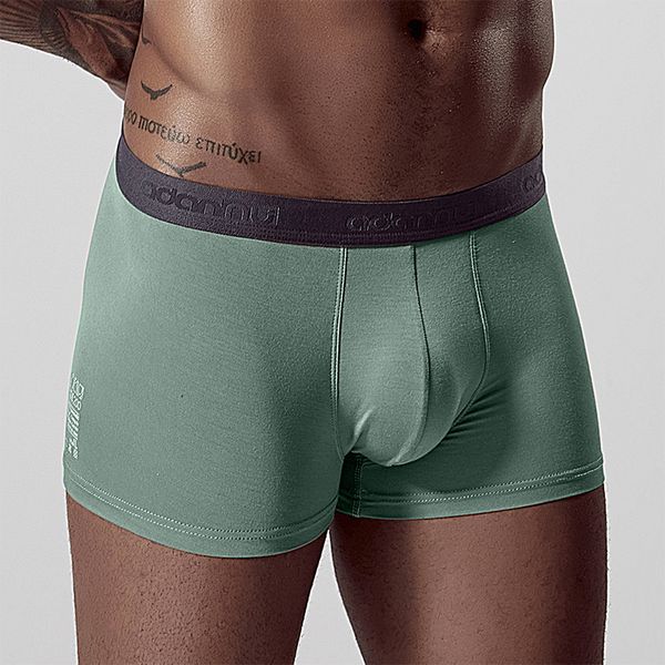 

3pieces/lot men underwear boxer shorts gay modal boxers man breathable panties cuecas comfortable underwear trunk gay boxershorts, Black;white