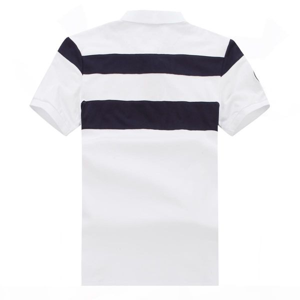 

new faconnable selling stripe short polo for men nice quality big size m  xl xxl 3xl, White;black