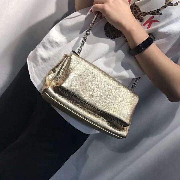 

mesoul brand genuine leather crossbody bag women messenger bags with chain ladies shoulder bag small purse bolsos mujer