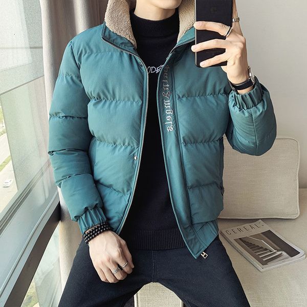 

2021 new new men's tide winter jacket short gear big khaki clothes better uwq0, Black
