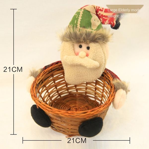 

b2rob christmas decorative jewelry table gift children's basket christmas decorations decoration basket candy candyh94zm