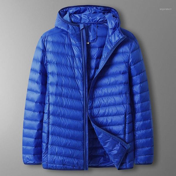 

new 2020 large fat man 6xl 7xl 8xl men's winter ultralight down jacket warm and loose men's light down1, Black