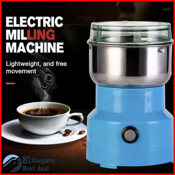 

coffee roasters multifunction smash machine pepper spice mill grinder electric milling for dropship1