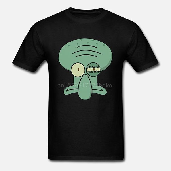 

printed men cotton squidward short sleeve hoodie designers t shirts sweatshirt