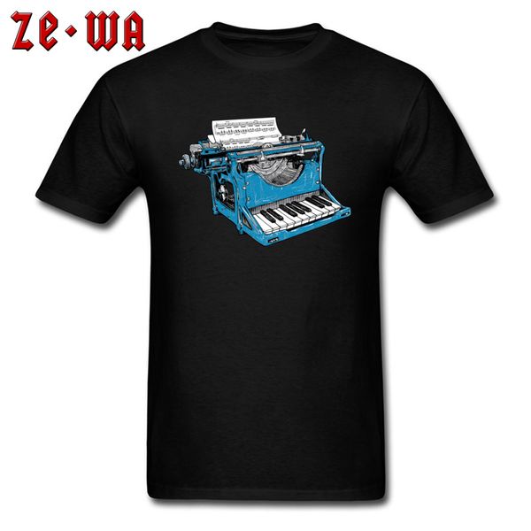 

sport piano score staff music machine t shirts mens vintage style fashion short sleeve print tee shirt homme camisetas t-shirts men