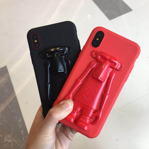 

designer stereoscopic monkey phone case for iphone 11/11pro/11pro max xsmax xr x 7p/8p 7/8 fashion tpu back cover 2 colors