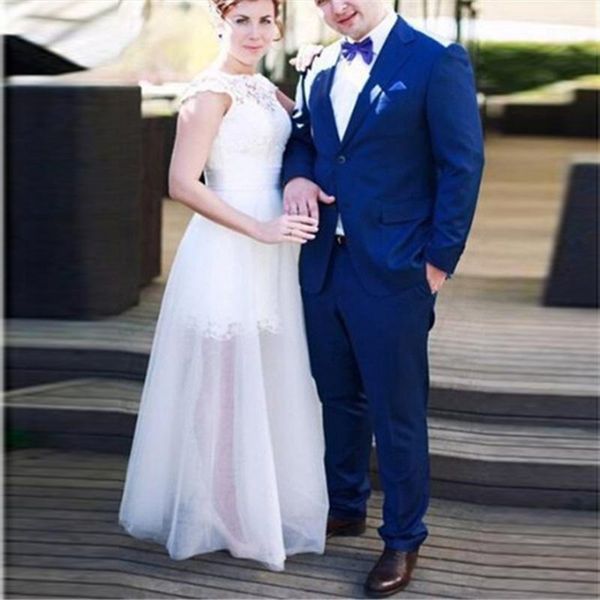 

royal blue mens suits wedding suits jacket prom bridegroom custom tuxedos slim fit formal man blazer 2piece terno masculino1, White;black