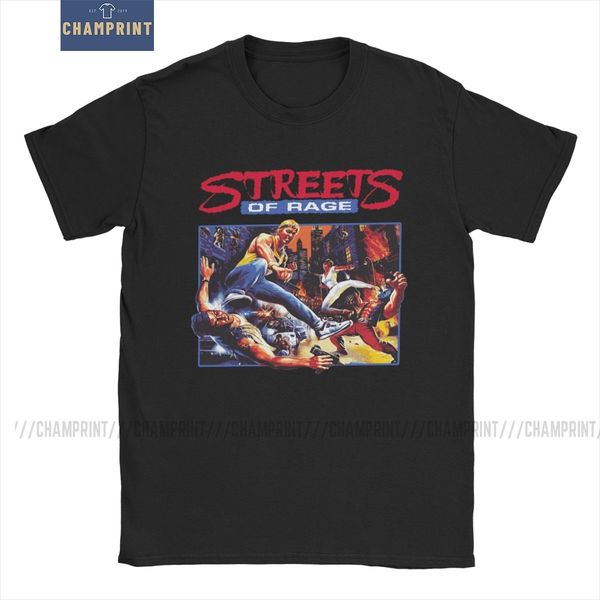 

sport streets of rage men's t shirt retro axel golden axe blaze fighting game funny tees short sleeve t-shirt cotton party clothes