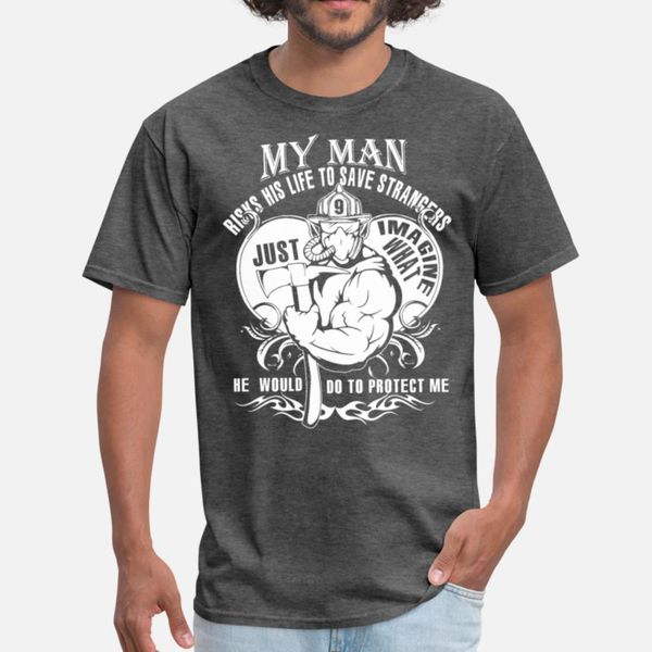 

my man is a firefighter t shirt designers graphic t shirt fun retro slim fit tracksuit hoodie sweatshirt
