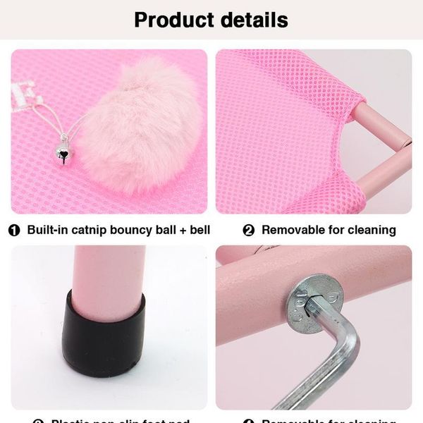 

warm pet hammock cat bed house indoor cat house mat summer winter pet kitten lounger removable cats sleeping mats beds bbykbn