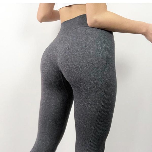 

high waist seamless yoga pants sports leggings for women workout slim gym fitness push up winter running tights leggings elastic, White;red