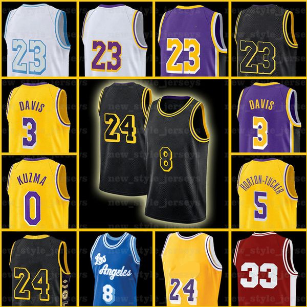 

los angeles lakers alex 4 caruso jersey lebron 23 james anthony 3 davis kyle harrell, Black;red